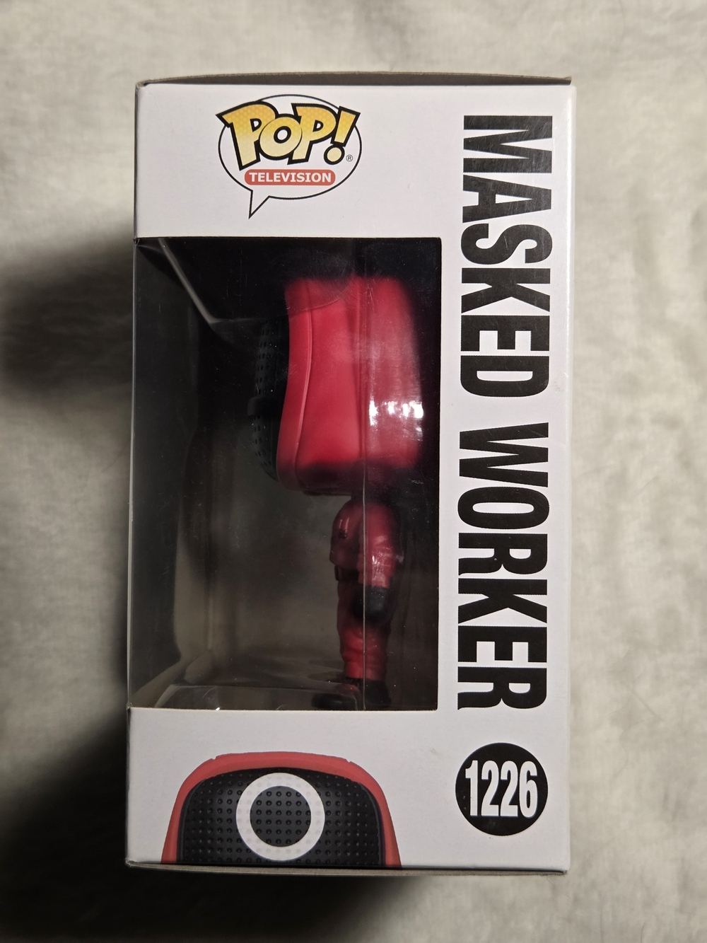 Funko Pop! Television Squid Game Masked Worker (Round 6) #1226 NIB - Picture 4 of 6